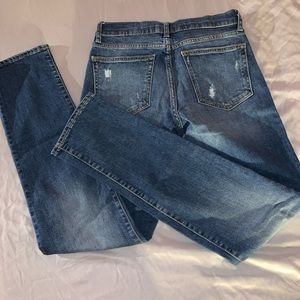 Gap Mid Rise Real Straight Jeans